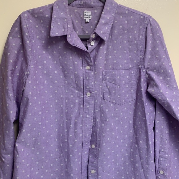 Madewell polka dot button down - Picture 4 of 4